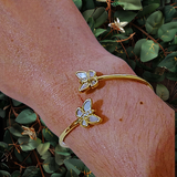 14kt Solid Butterfly Elegant Bracelet