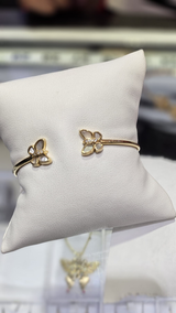 14kt Solid Butterfly Elegant Bracelet