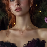 14kt Letter Necklace