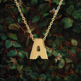 14kt Letter Necklace