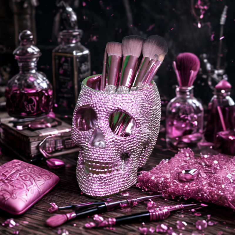 Essentials Collection 13‑Piece Skull Makeup Brush Set