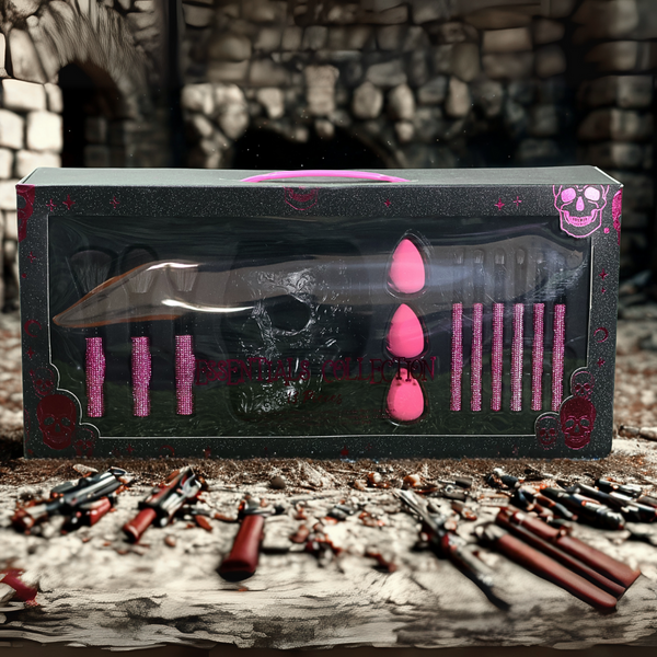 Essentials Collection 13‑Piece Skull Makeup Brush Set