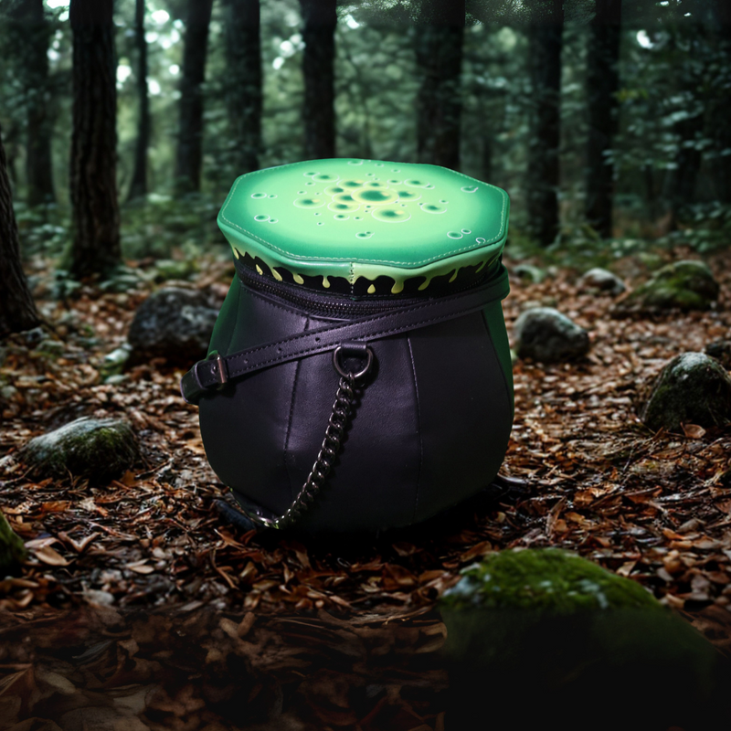 Mad Engine Fine by Me Witch Bowl Gothic Bag
